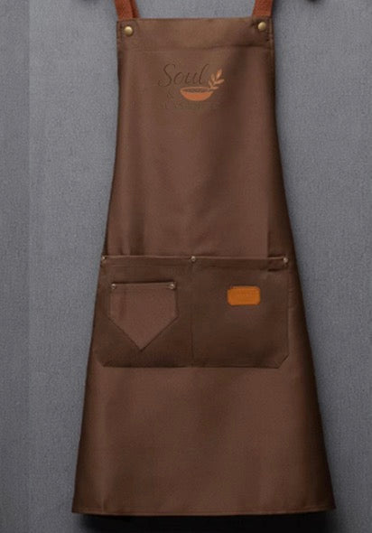Soul & Seasoning Embroidered Apron