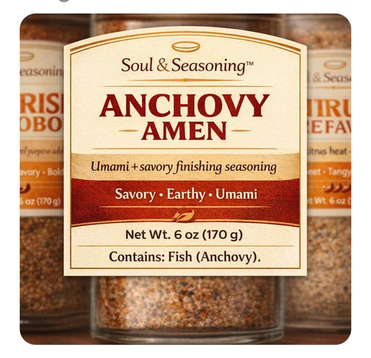 Coming Soon ~ New Seasoning Anchovy Amen