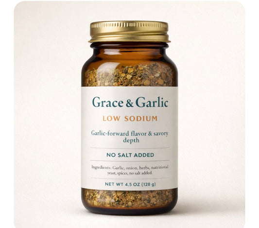 Grace & Garlic - "Low Sodium"